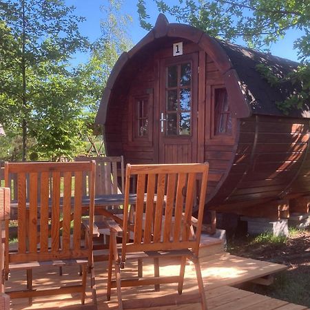 Campingfass Mit Panoramaterrasse Langenbernsdorf Εξωτερικό φωτογραφία