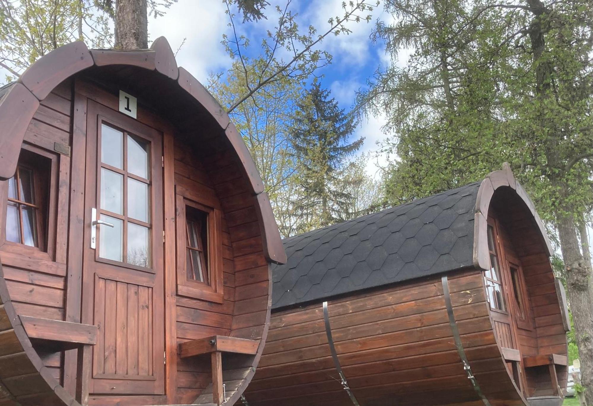 Campingfass Mit Panoramaterrasse Langenbernsdorf Εξωτερικό φωτογραφία