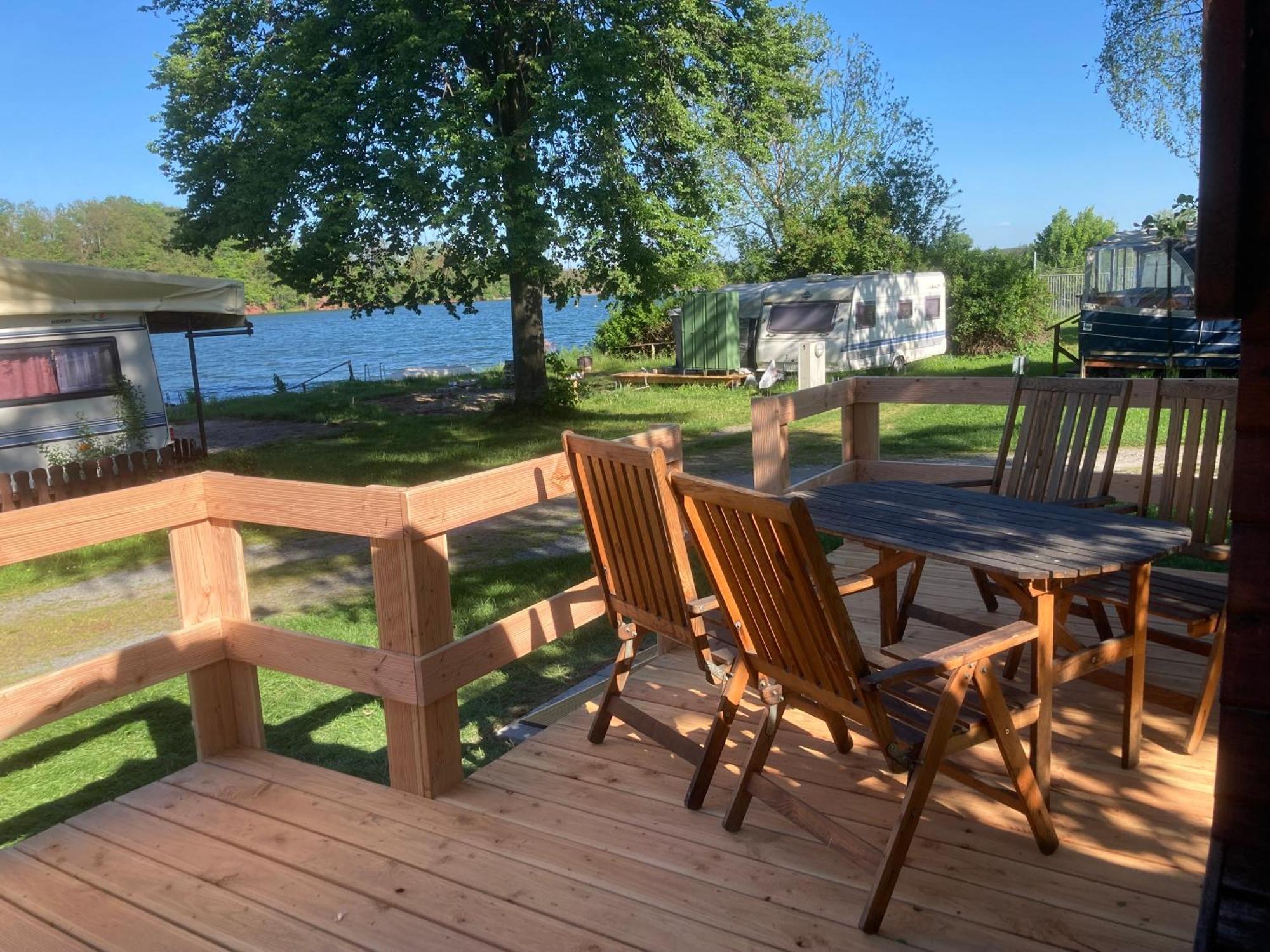 Campingfass Mit Panoramaterrasse Langenbernsdorf Εξωτερικό φωτογραφία