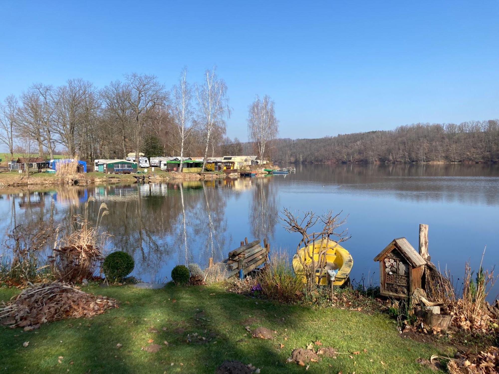 Campingfass Mit Panoramaterrasse Langenbernsdorf Εξωτερικό φωτογραφία